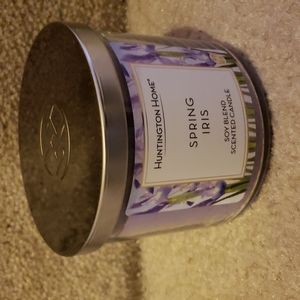 Huntington Home Spring Iris Soy Blend Scented Candle
